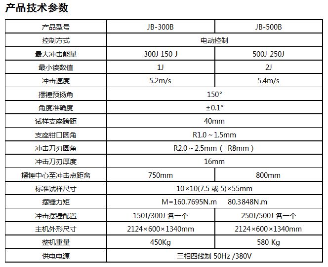 JB-B半自動沖擊試驗機(jī)