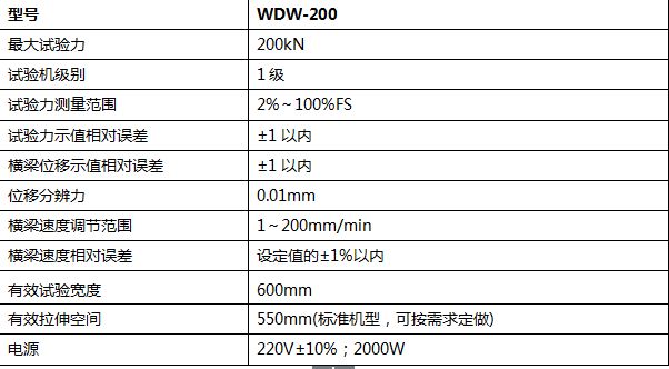 20噸數(shù)顯式電子萬能試驗機